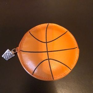Basketball coin purse